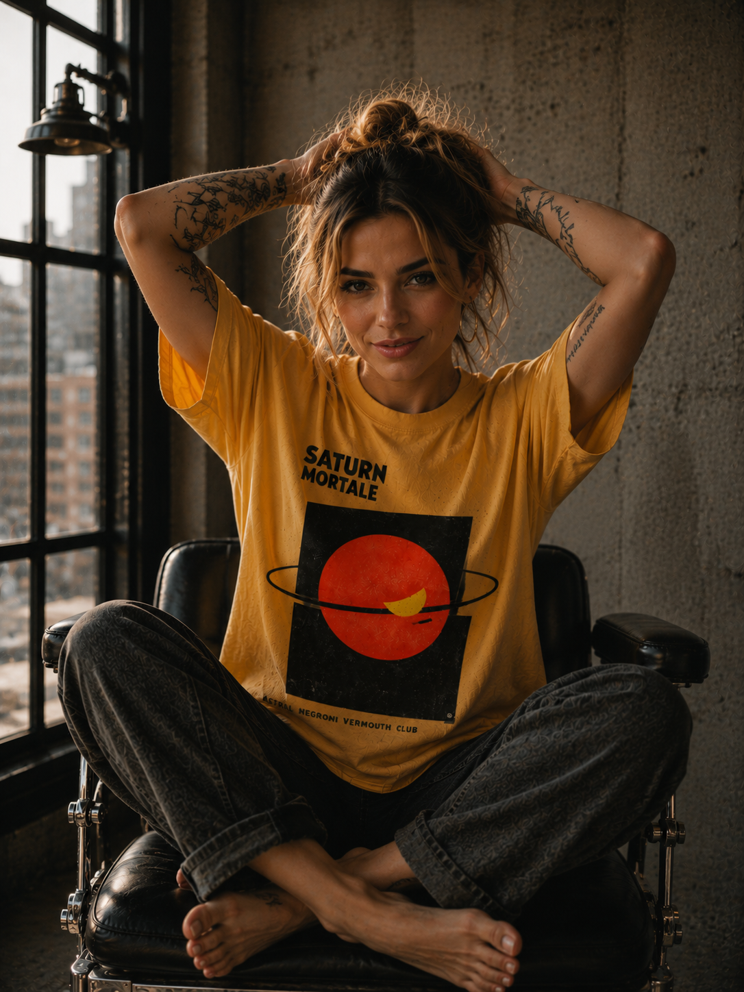 Kreative Fashion-, Produkt- und Modelfotografie aus Salzburg mit Fokus auf außergewöhnliche T-Shirt-Designs, visuelle Markenwelten und editorial inszenierte Streetwear-Kampagnen. Gezeigt werden kreative Graphic-Shirts und Fashion-Kollektionen mit Einflüssen aus Brutalismus, Art Déco, Mid-Century Design, Vintage Travel Badges, Pop Art, Retro-Futurismus, UFO-Ästhetik, Space-Age-Grafik, alpiner Ikonografie und experimenteller Typografie. Hochwertige Produktfotografie trifft auf cineastische Lichtsetzung, authentische Models, starke Farben, plakative Kompositionen und detailreiche Printdarstellung. Von minimalistischen Studioaufnahmen bis zu kunstvollen Kampagnenbildern entstehen markante Fashion-Fotografien mit klarer Bildsprache und hohem Wiedererkennungswert – zwischen Galerieästhetik, Kultplakat der 70er und einer geheimen Raumfahrtmission irgendwo zwischen dem Großglockner und Area 51.