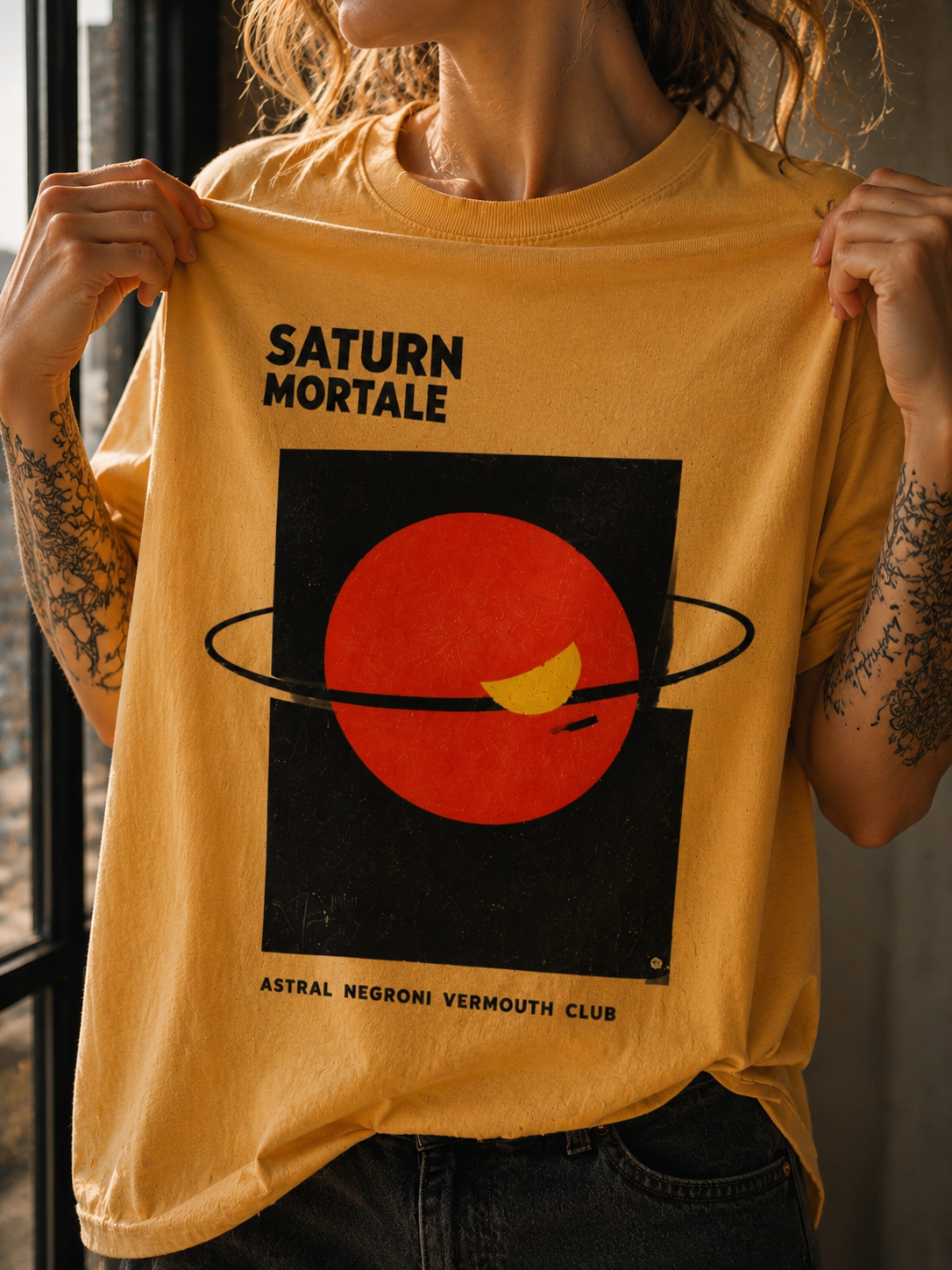 Kreative Fashion-, Produkt- und Modelfotografie aus Salzburg mit Fokus auf außergewöhnliche T-Shirt-Designs, visuelle Markenwelten und editorial inszenierte Streetwear-Kampagnen. Gezeigt werden kreative Graphic-Shirts und Fashion-Kollektionen mit Einflüssen aus Brutalismus, Art Déco, Mid-Century Design, Vintage Travel Badges, Pop Art, Retro-Futurismus, UFO-Ästhetik, Space-Age-Grafik, alpiner Ikonografie und experimenteller Typografie. Hochwertige Produktfotografie trifft auf cineastische Lichtsetzung, authentische Models, starke Farben, plakative Kompositionen und detailreiche Printdarstellung. Von minimalistischen Studioaufnahmen bis zu kunstvollen Kampagnenbildern entstehen markante Fashion-Fotografien mit klarer Bildsprache und hohem Wiedererkennungswert – zwischen Galerieästhetik, Kultplakat der 70er und einer geheimen Raumfahrtmission irgendwo zwischen dem Großglockner und Area 51.